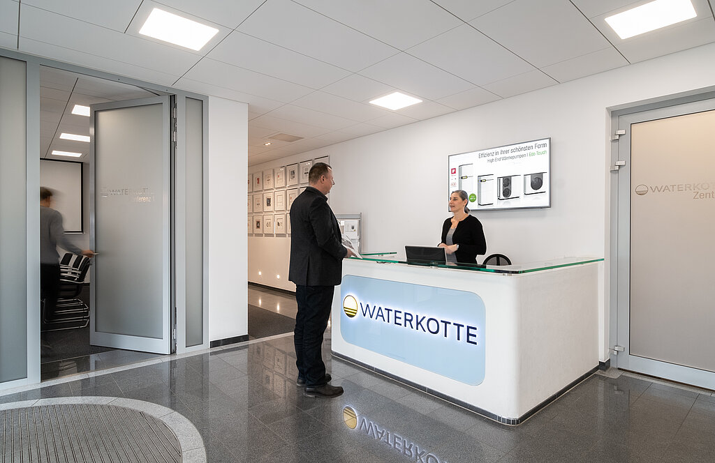 Entrance area and foyer of WATERKOTTE
