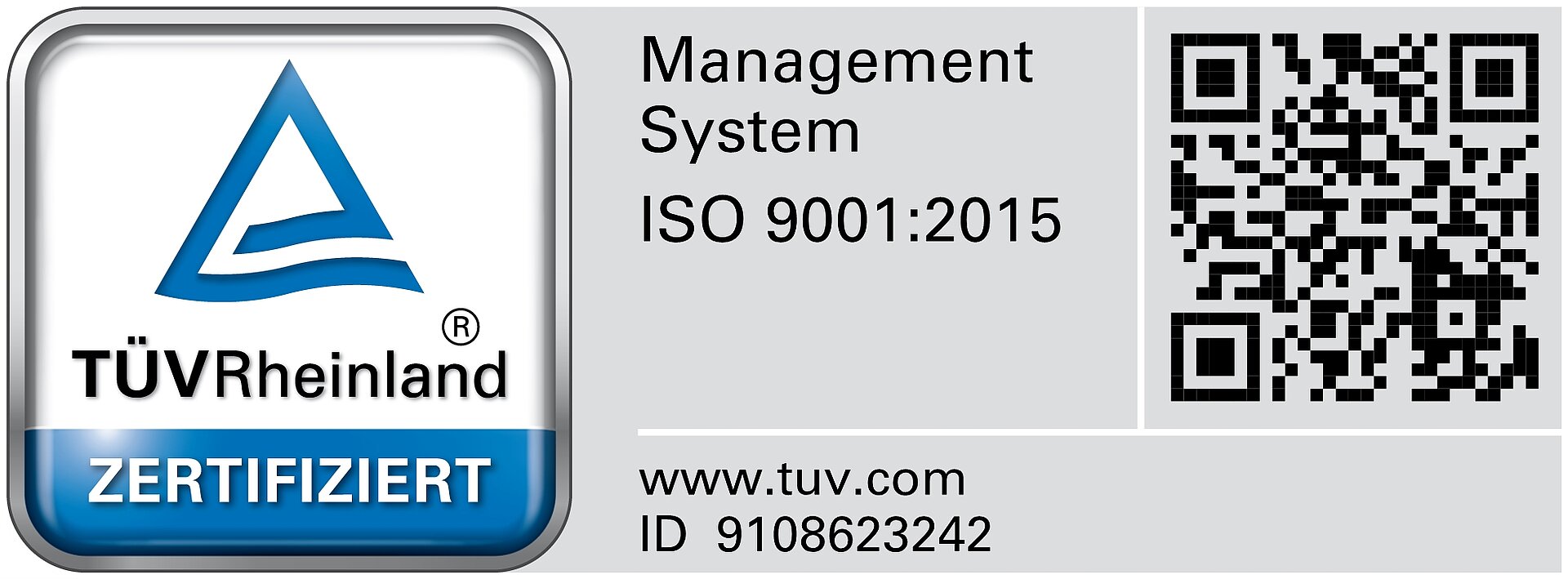 TÜV Zertifizierung Management System