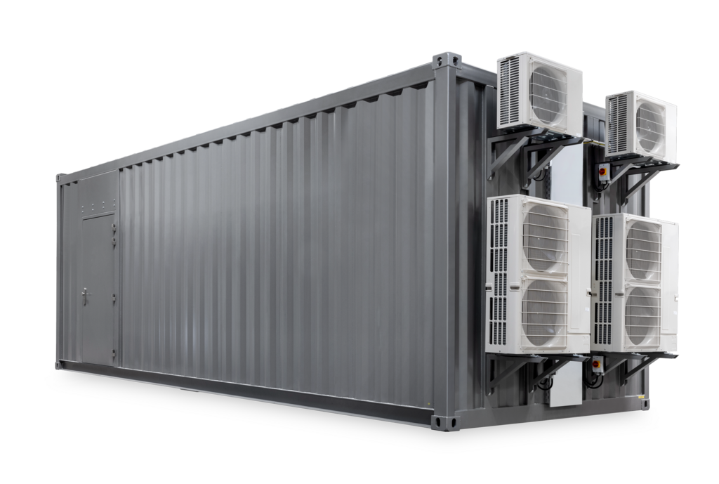 DC IT 40“ ISO Container Hinteransicht