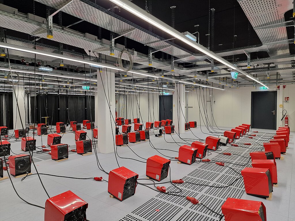 Load test of the data center