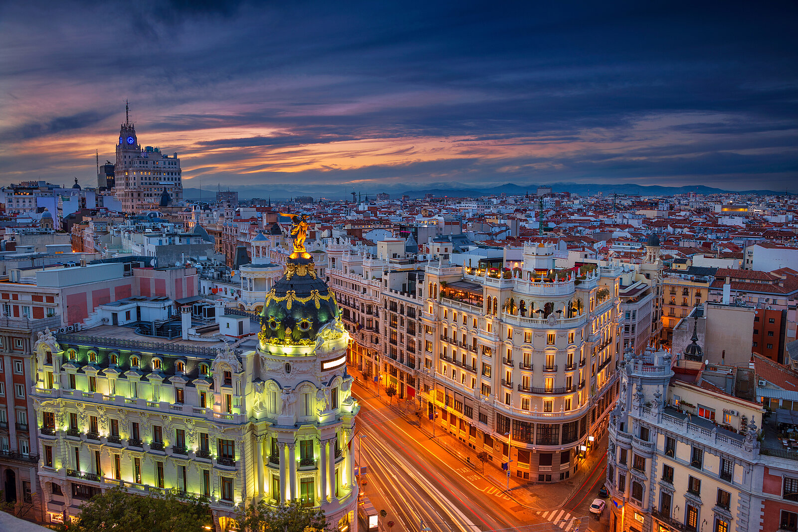 Stadtbild Madrid
