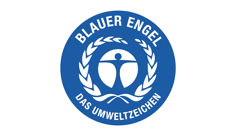 Logo Zertifizierung Blauer Engel - Das Umweltzeichen