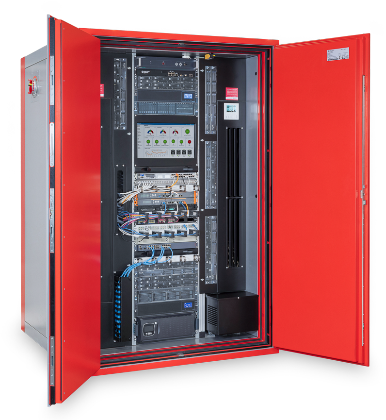 DC IT Safe 56/62HE, both doors opened