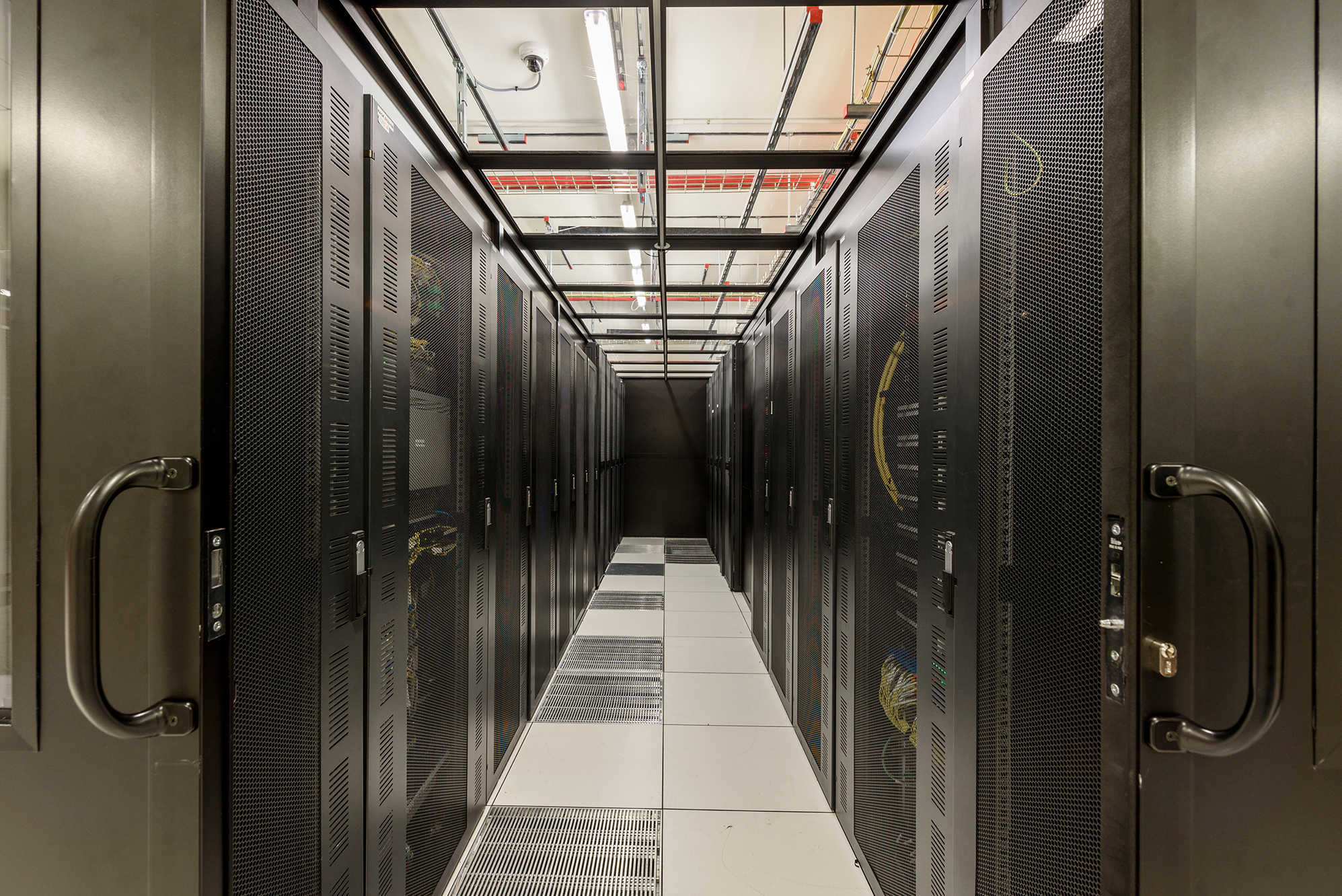 Servergang eines Rechenzentrums
