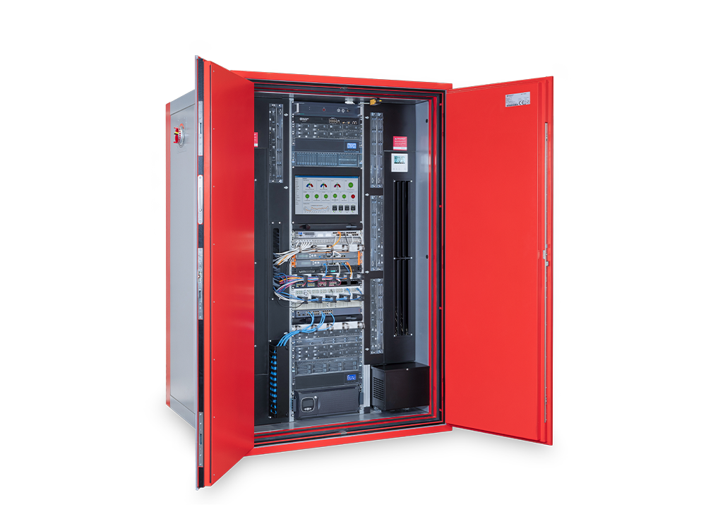 DC IT Safe 56/62HE, both doors opened